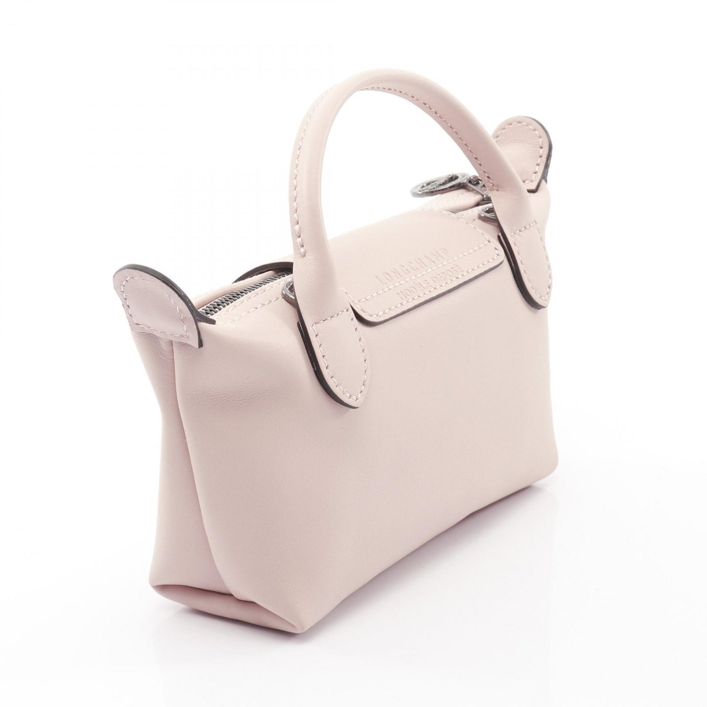 Le Pliage Xtra XS ル プリアージュ エクストラ ポーチ ハンドバッグ レザー ピンク ロンシャン バッグ LONGCHAMP