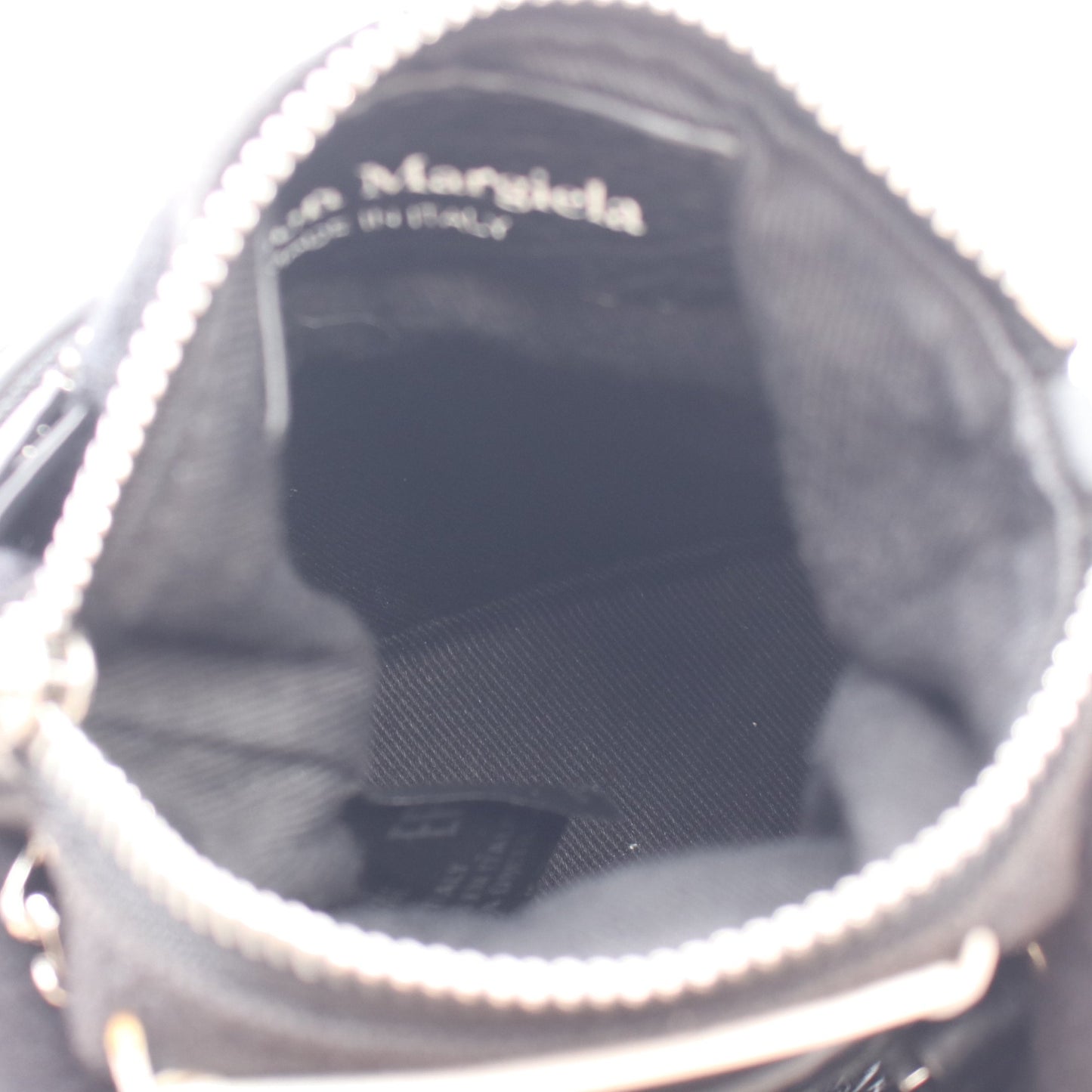 5AC BABY 2WAY チェーンショルダーバッグ レザー ブラック メゾンマルジェラ11 バッグ Maison Margiela 11
