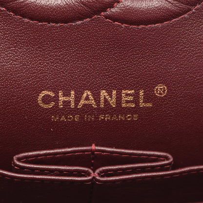 マトラッセ Wフラップ Wチェーンショルダーバッグ キャビアスキン ブラック ゴールド金具 シャネル バッグ CHANEL
