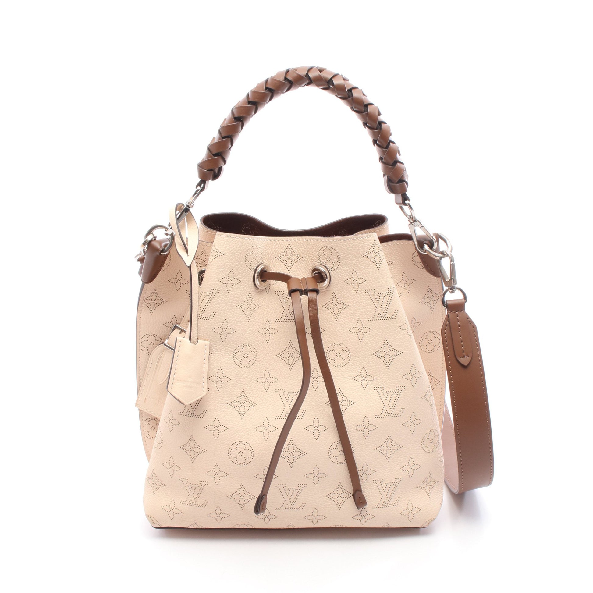 ムリア マヒナ クレーム ハンドバッグ レザー アイボリー ルイヴィトン バッグ LOUIS VUITTON