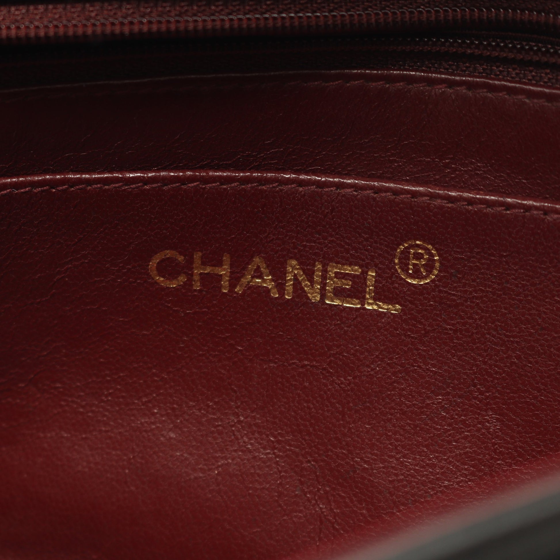マトラッセ ダイアナフラップ チェーンショルダーバッグ ラムスキン ブラック ゴールド金具 シャネル バッグ CHANEL