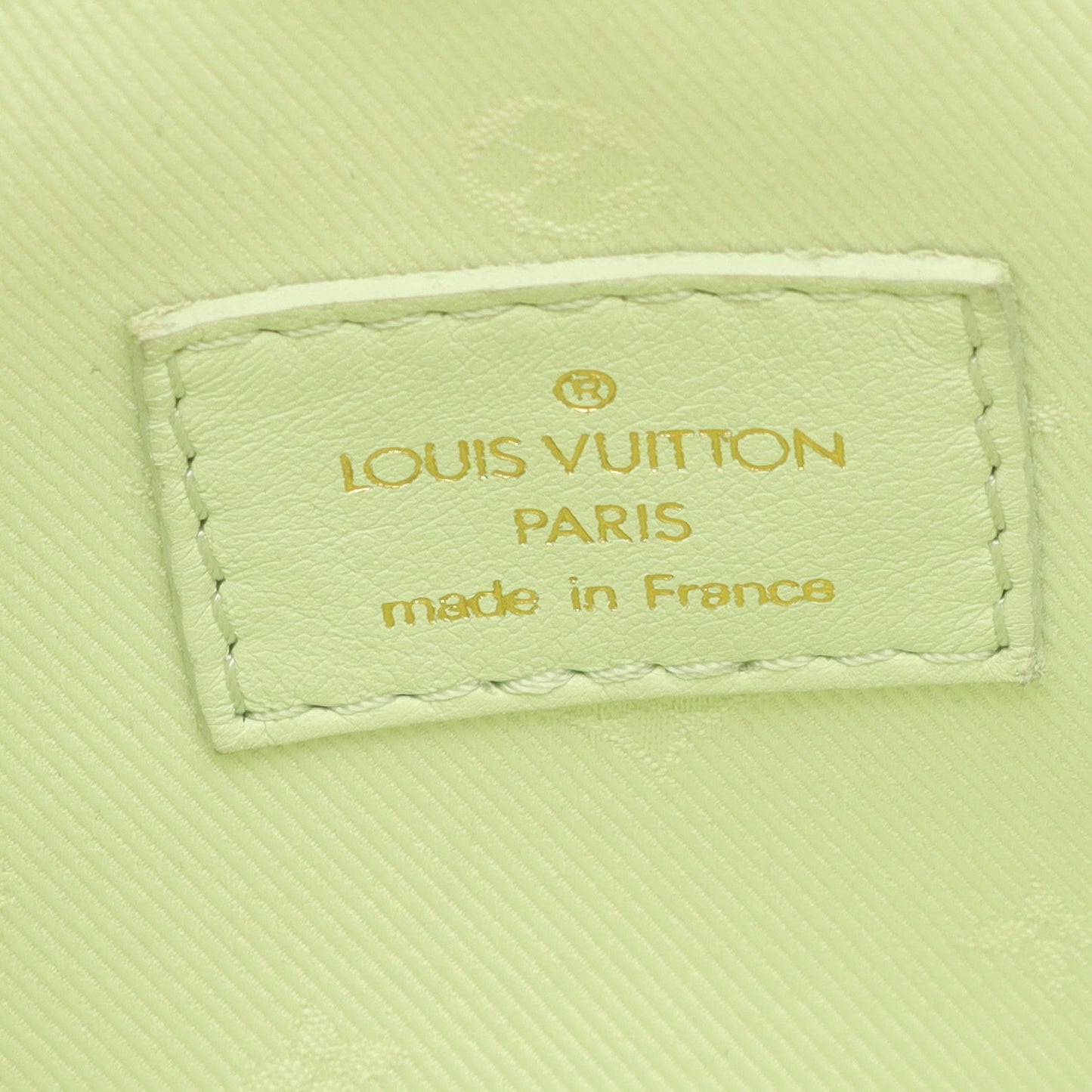 オーバーザムーン バブルグラム ヴェールドー チェーンハンドバッグ レザー ライトグリーン 2WAY ルイヴィトン バッグ LOUIS VUITTON