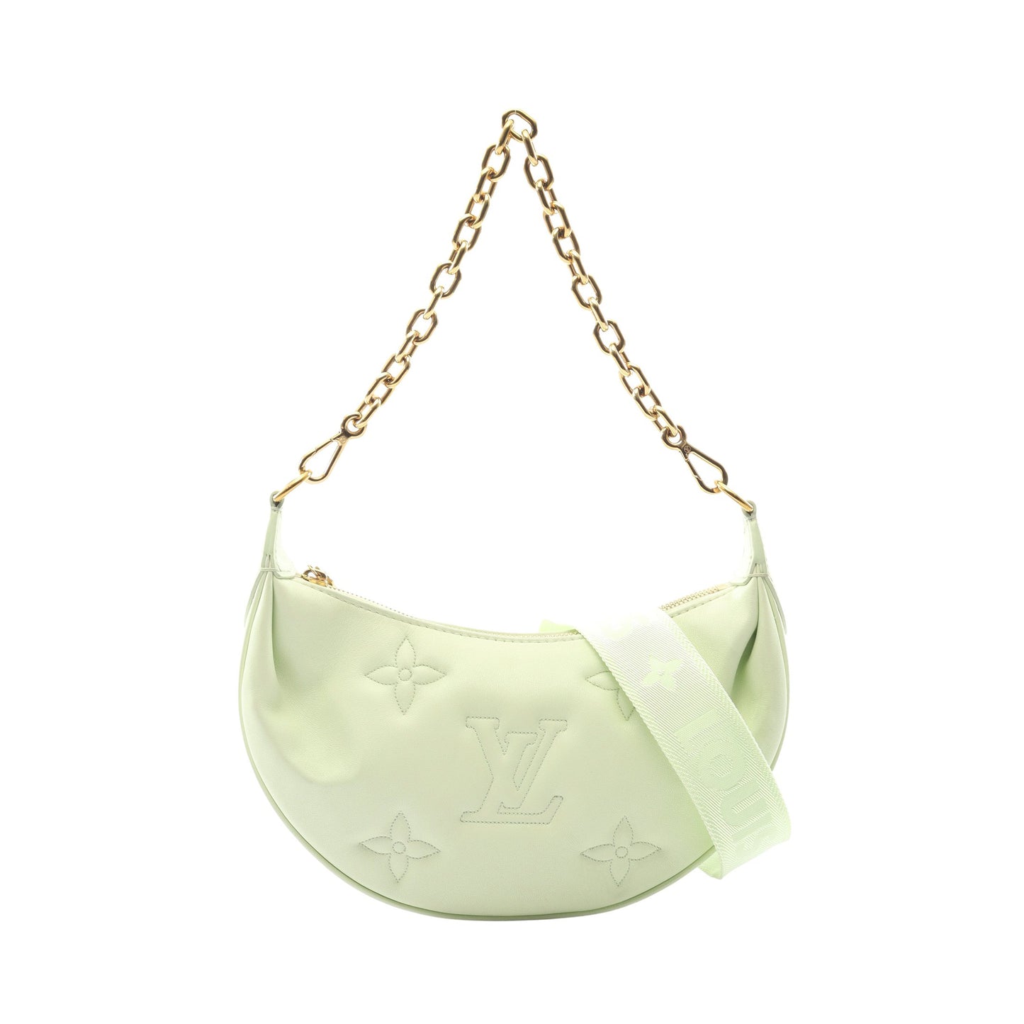 オーバーザムーン バブルグラム ヴェールドー チェーンハンドバッグ レザー ライトグリーン 2WAY ルイヴィトン バッグ LOUIS VUITTON