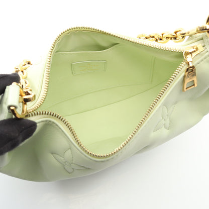 オーバーザムーン バブルグラム ヴェールドー チェーンハンドバッグ レザー ライトグリーン 2WAY ルイヴィトン バッグ LOUIS VUITTON