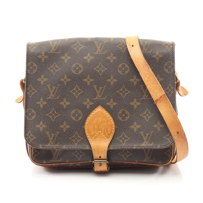 カルトシエールGM モノグラム ショルダーバッグ PVC レザー ブラウン ルイヴィトン バッグ LOUIS VUITTON