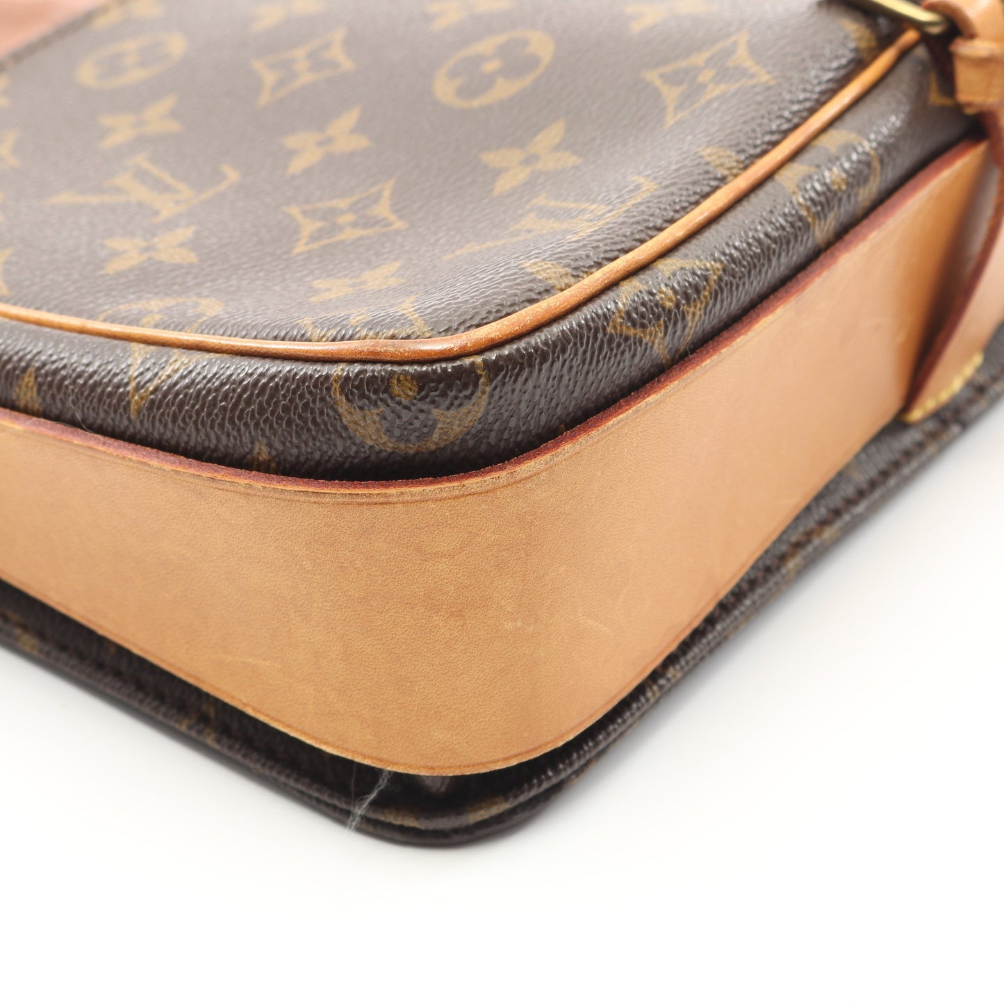 カルトシエールGM モノグラム ショルダーバッグ PVC レザー ブラウン ルイヴィトン バッグ LOUIS VUITTON