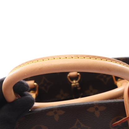 モンテーニュBB モノグラム ハンドバッグ PVC レザー ブラウン 2WAY ルイヴィトン バッグ LOUIS VUITTON