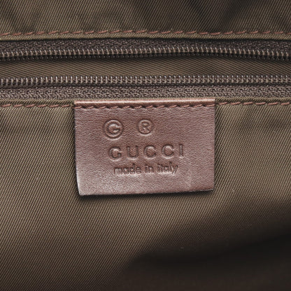 バンブー ホースビット ミニボストンバッグ ハンドバッグ キャンバス レザー ベージュ ブラウン グッチ バッグ GUCCI