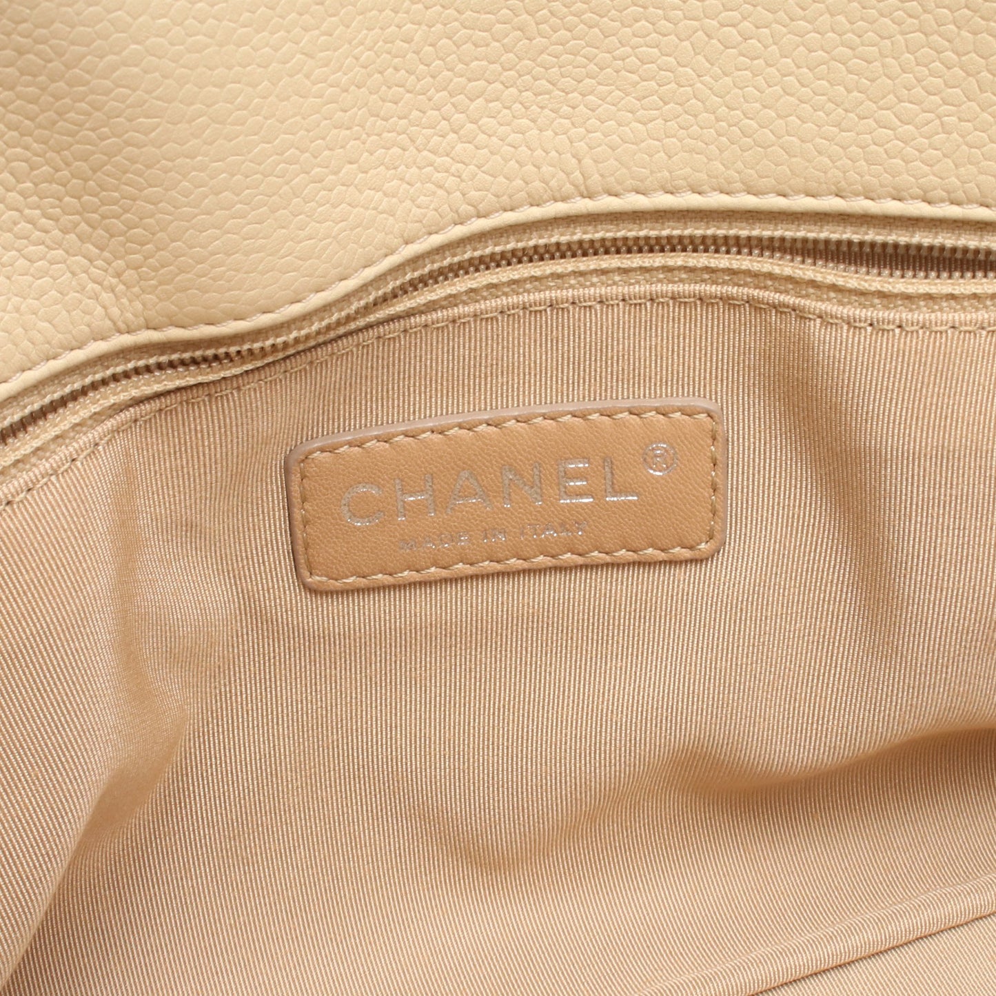 ココマーク マトラッセ チェーンショルダーバッグ レザー アイボリー シルバー金具 シャネル バッグ CHANEL