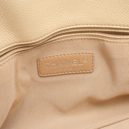 ココマーク マトラッセ チェーンショルダーバッグ レザー アイボリー シルバー金具 シャネル バッグ CHANEL