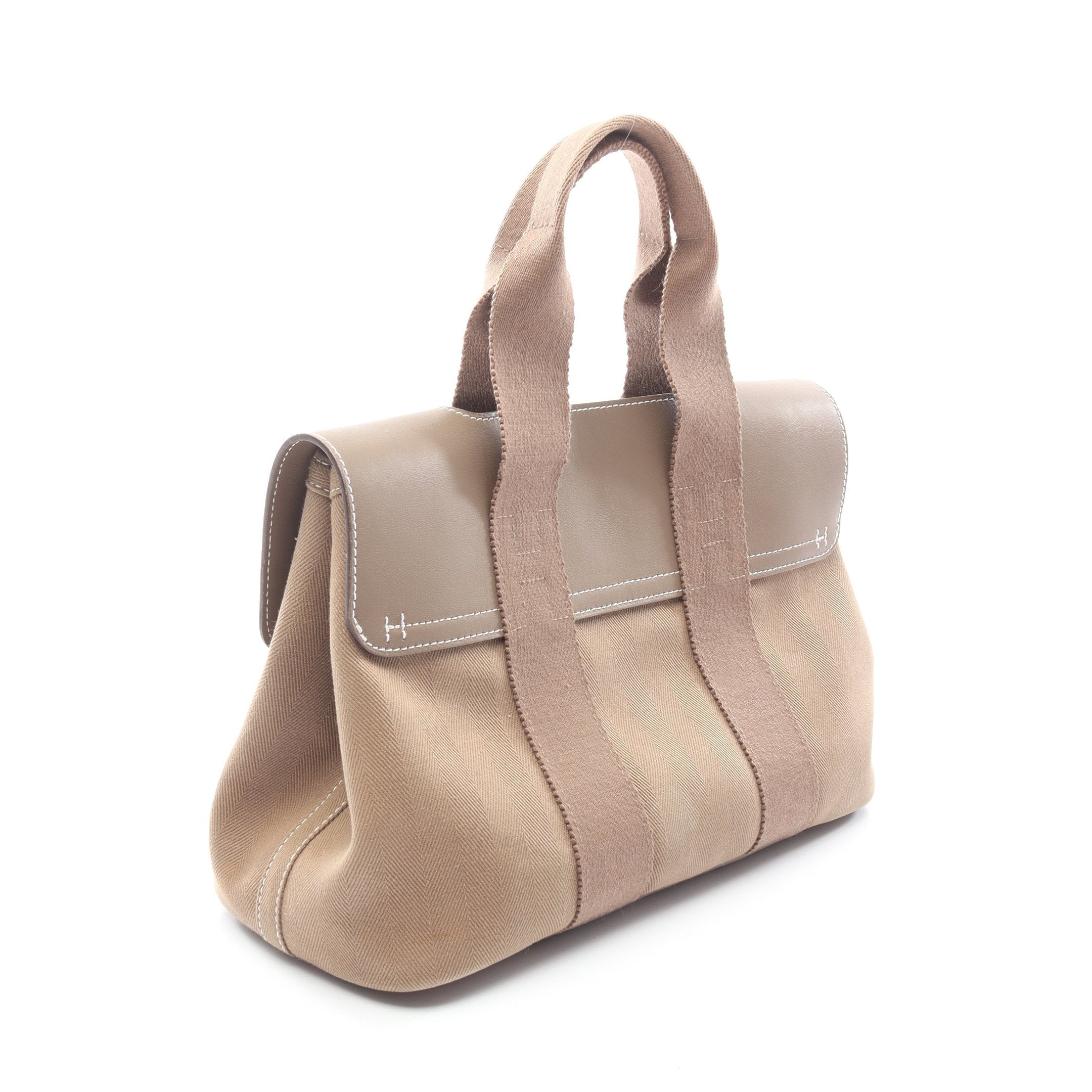 カ*シ様 HERMES エルメス　ヴァルパライソPM エトゥープ　トワルシェブロ HERMES（エルメス） ヴァルパライソPM バルパライソPM ハンドバッグ
