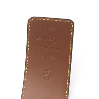 LVダイナスティ 40MM リバーシブル ベルト レザー ブラック ブラウン ゴールド金具 ルイヴィトン 財布・小物 LOUIS VUITTON