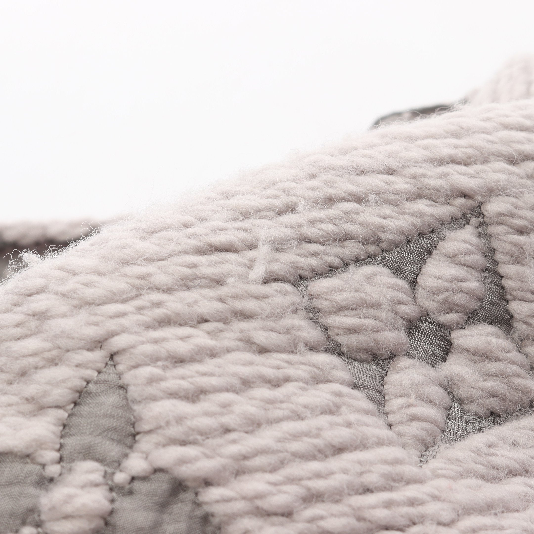 エシャルプ ロゴマニア グリペルル マフラー ウール シルク ライト