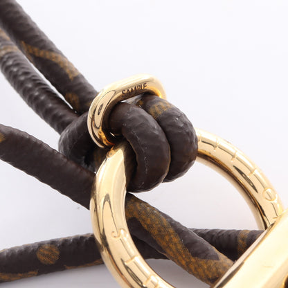コリエ トグル モノグラム ネックレス PVC GP ブラウン ゴールド ルイヴィトン アクセサリー LOUIS VUITTON