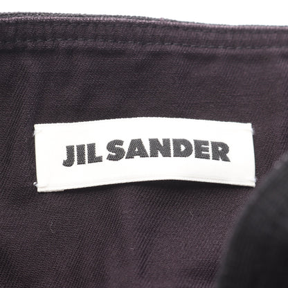スカート レーヨン コットン ブラック ジルサンダー ボトムス JIL SANDER