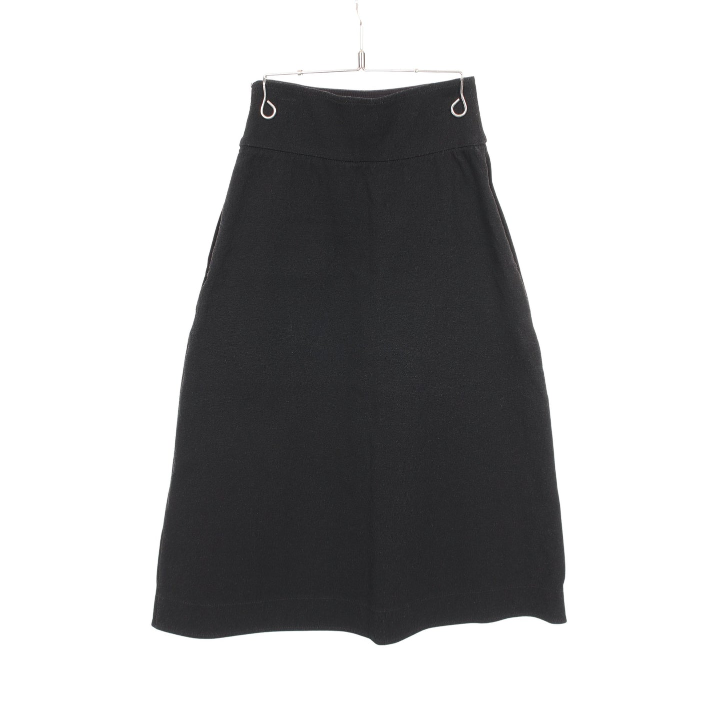 スカート レーヨン コットン ブラック ジルサンダー ボトムス JIL SANDER