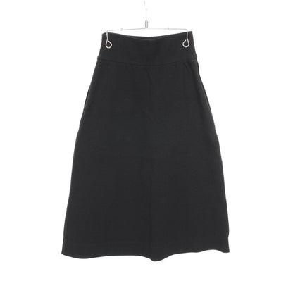 スカート レーヨン コットン ブラック ジルサンダー ボトムス JIL SANDER
