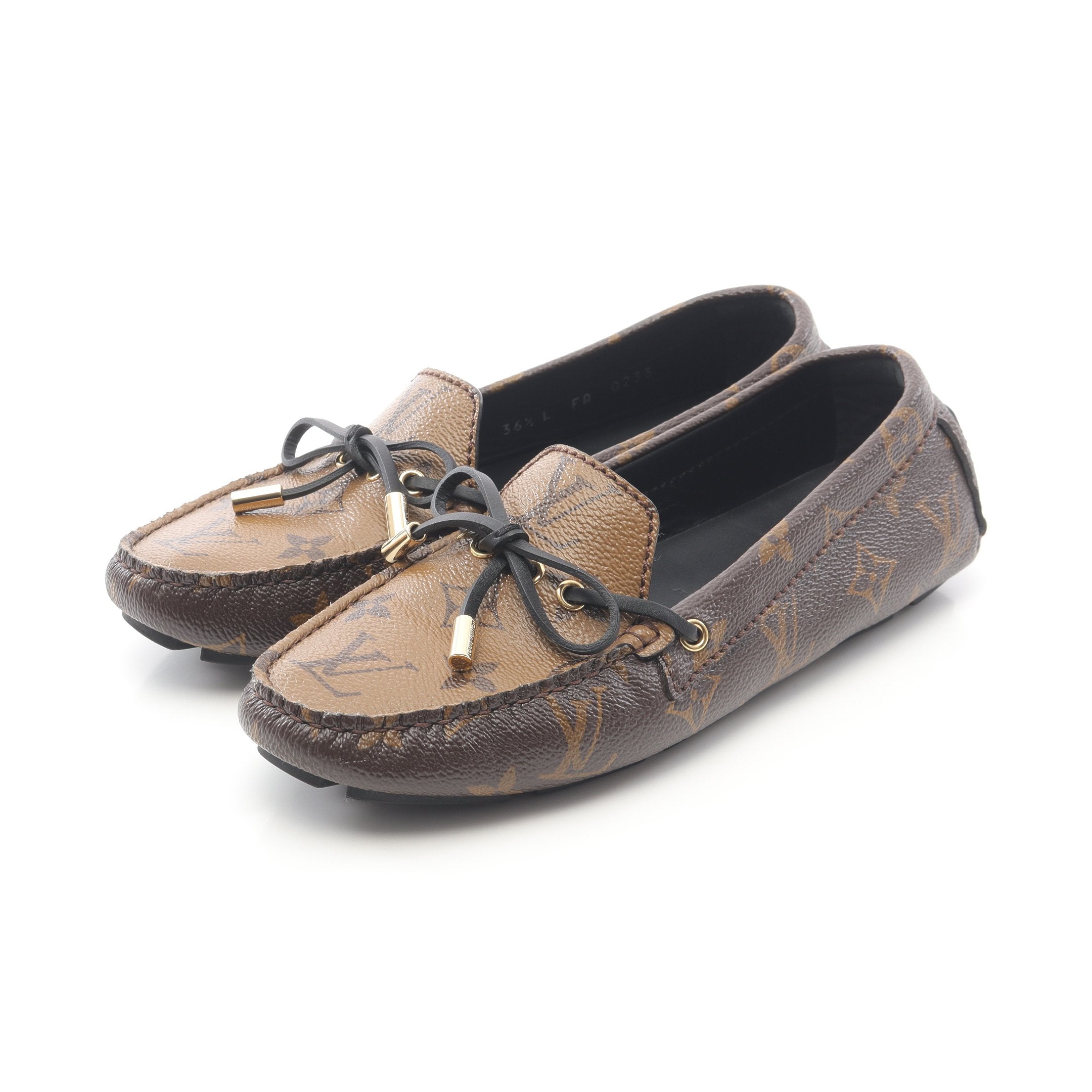 グロリアライン モノグラムリバース ドライビングシューズ PVC ライト