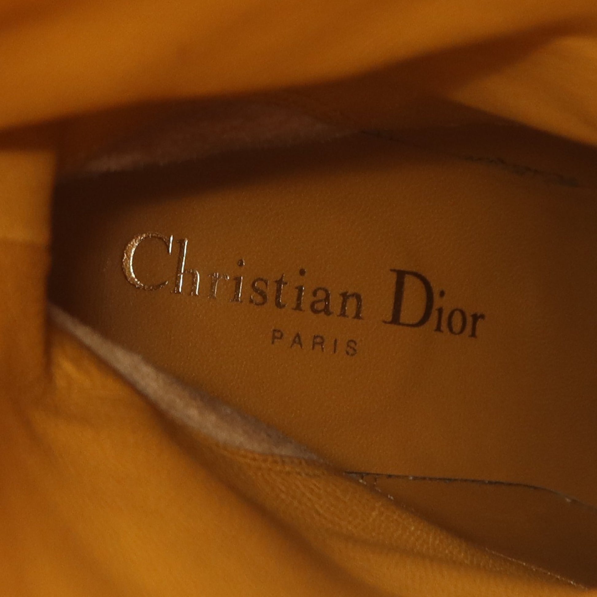 ロング ブーツ レザー ブラック クリスチャンディオール シューズ Christian Dior