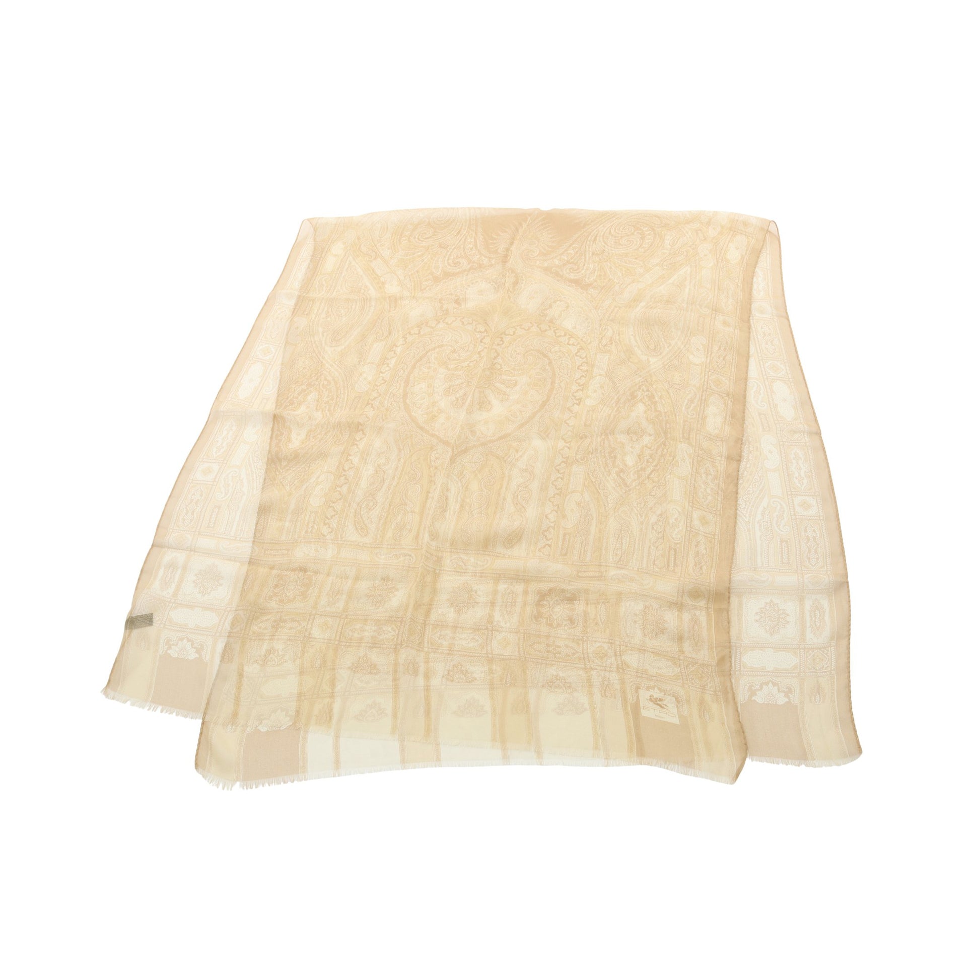 スカーフ シルク ベージュ エトロ 財布・小物 ETRO