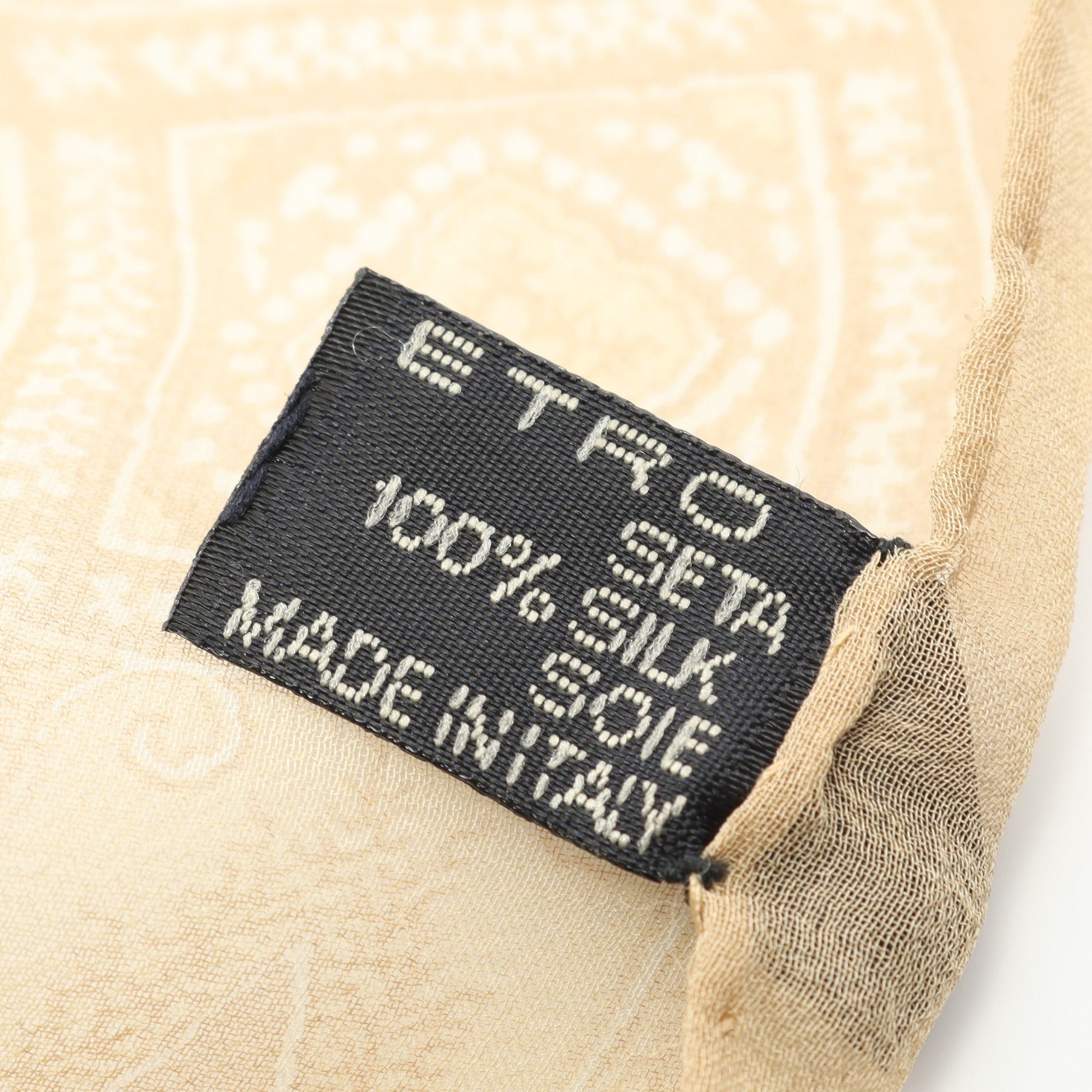 スカーフ シルク ベージュ エトロ 財布・小物 ETRO