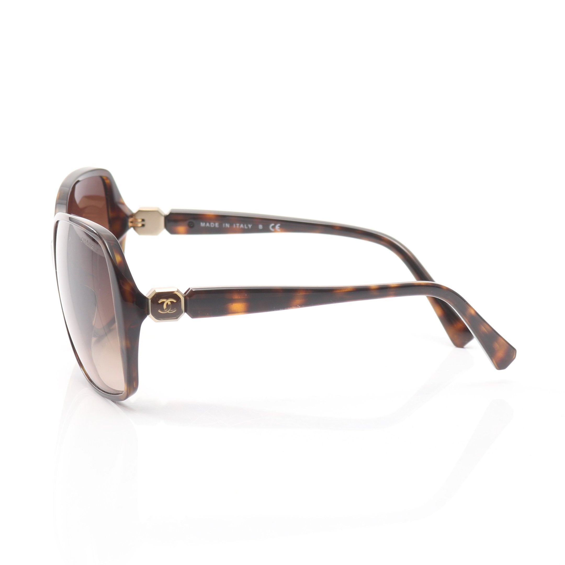 ココマーク サングラス ダークブラウン グラデーションレンズ シャネル