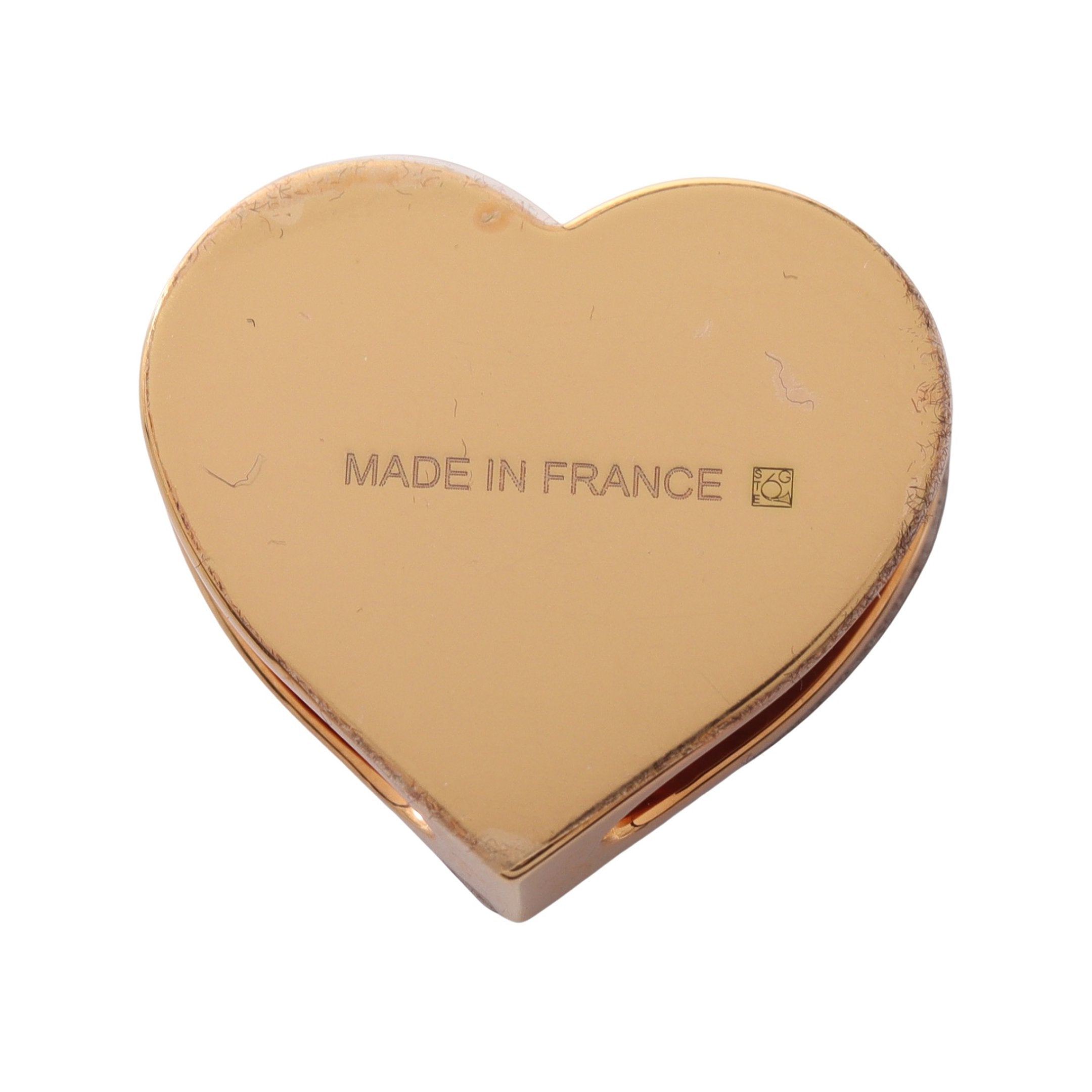 ミニ クー ハート ツイリーリング スカーフリング GP ピンクゴールド