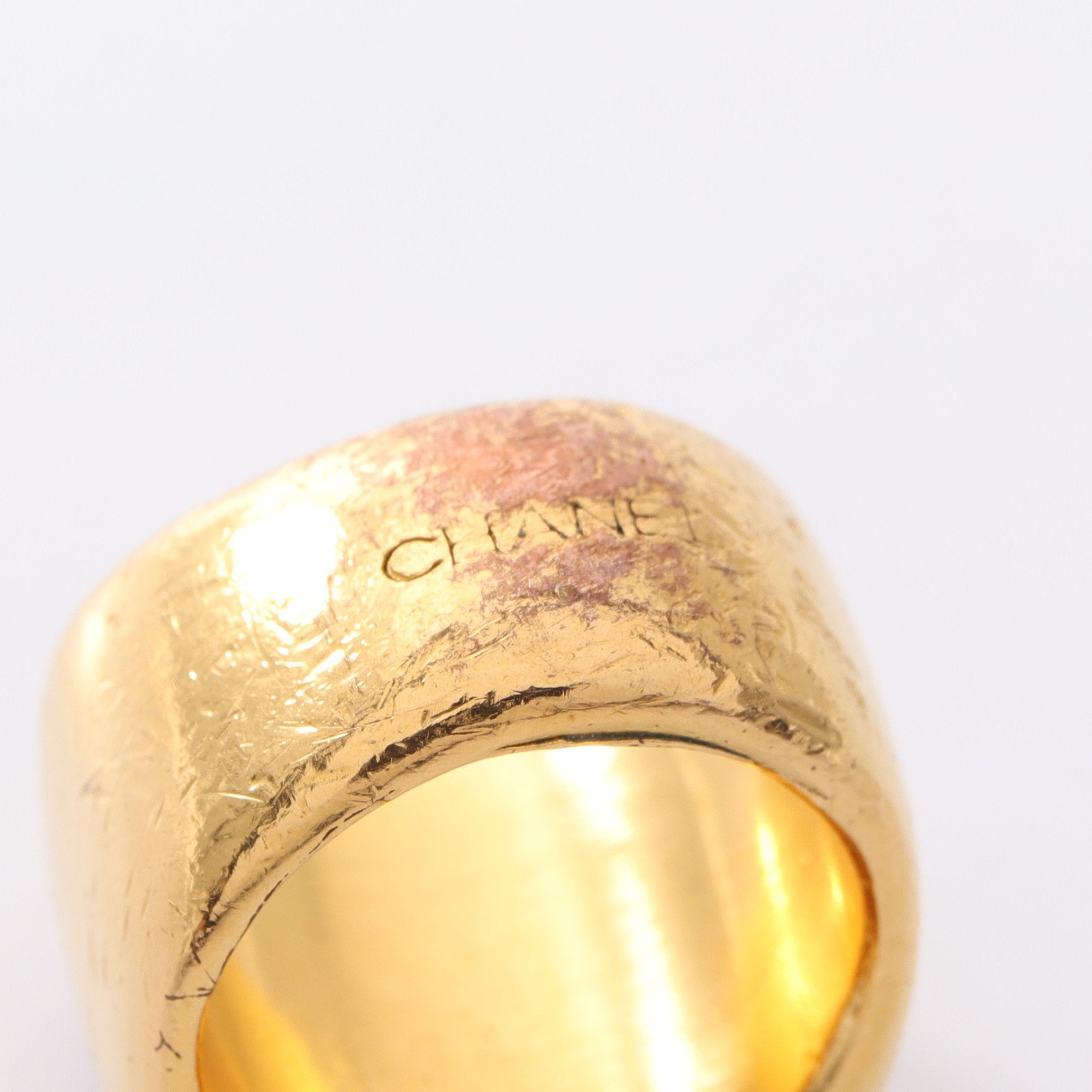 ココマーク リング 指輪 GP ゴールド ヴィンテージ シャネル – RECLO