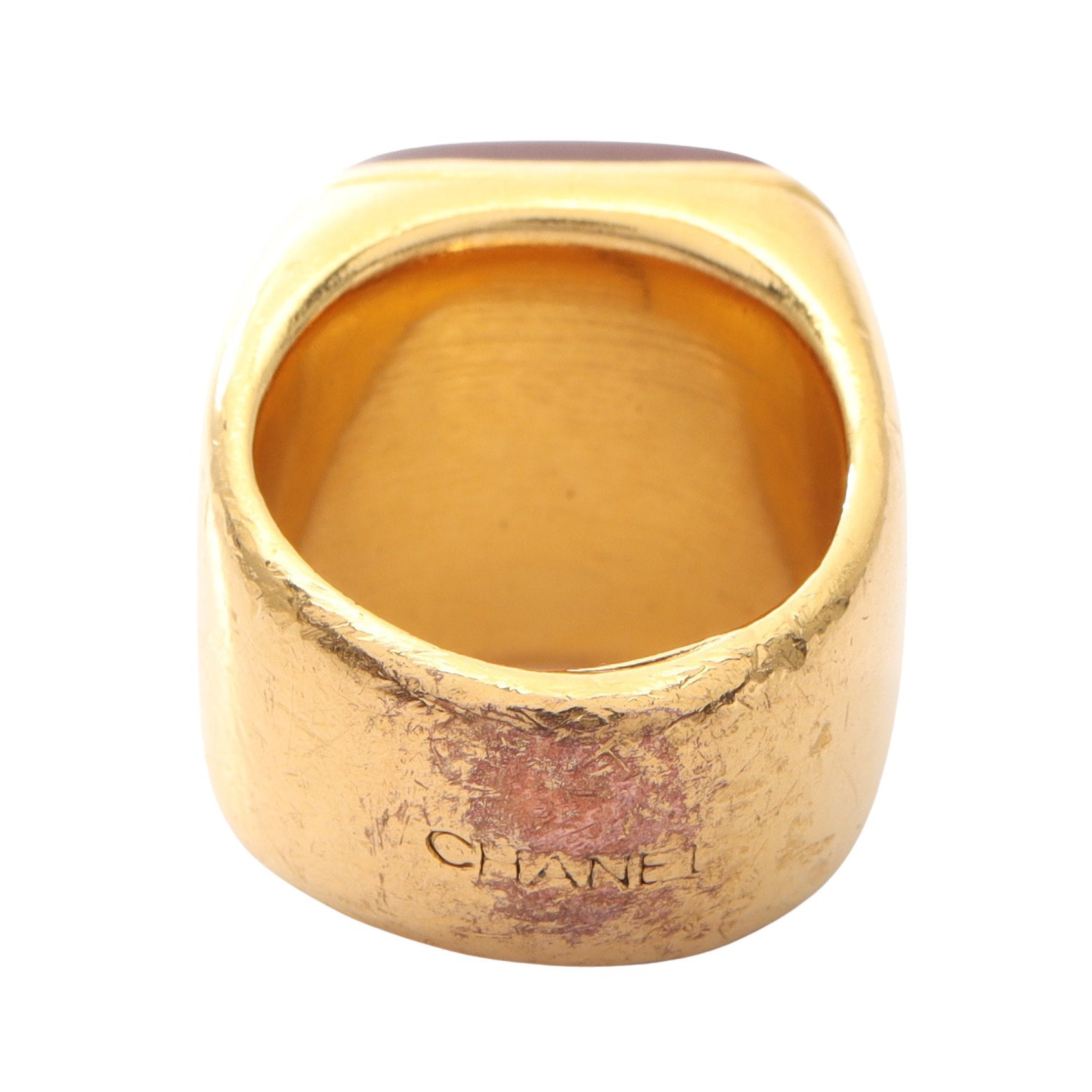 ココマーク リング 指輪 GP ゴールド ヴィンテージ シャネル – RECLO