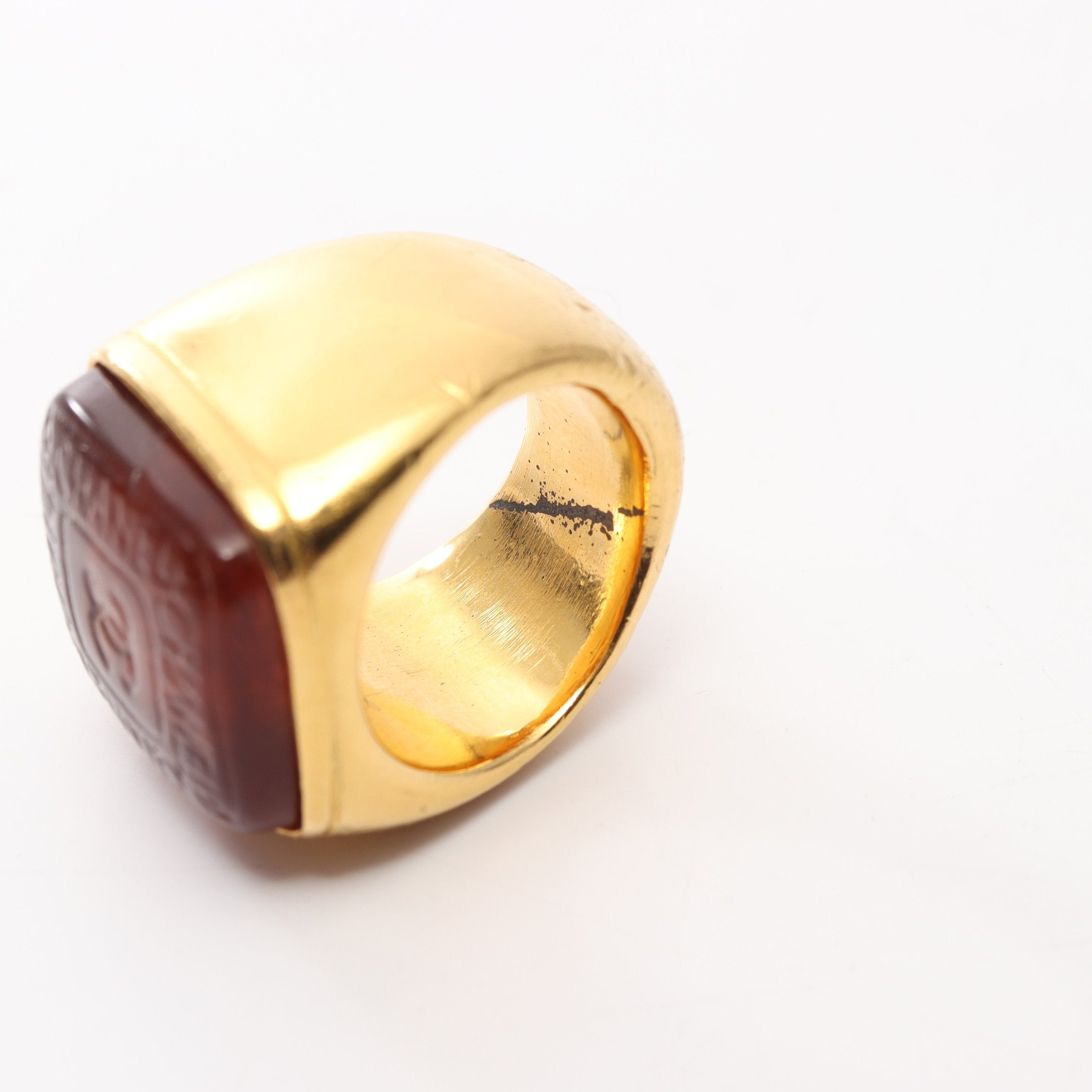 ココマーク リング 指輪 GP ゴールド ヴィンテージ シャネル – RECLO