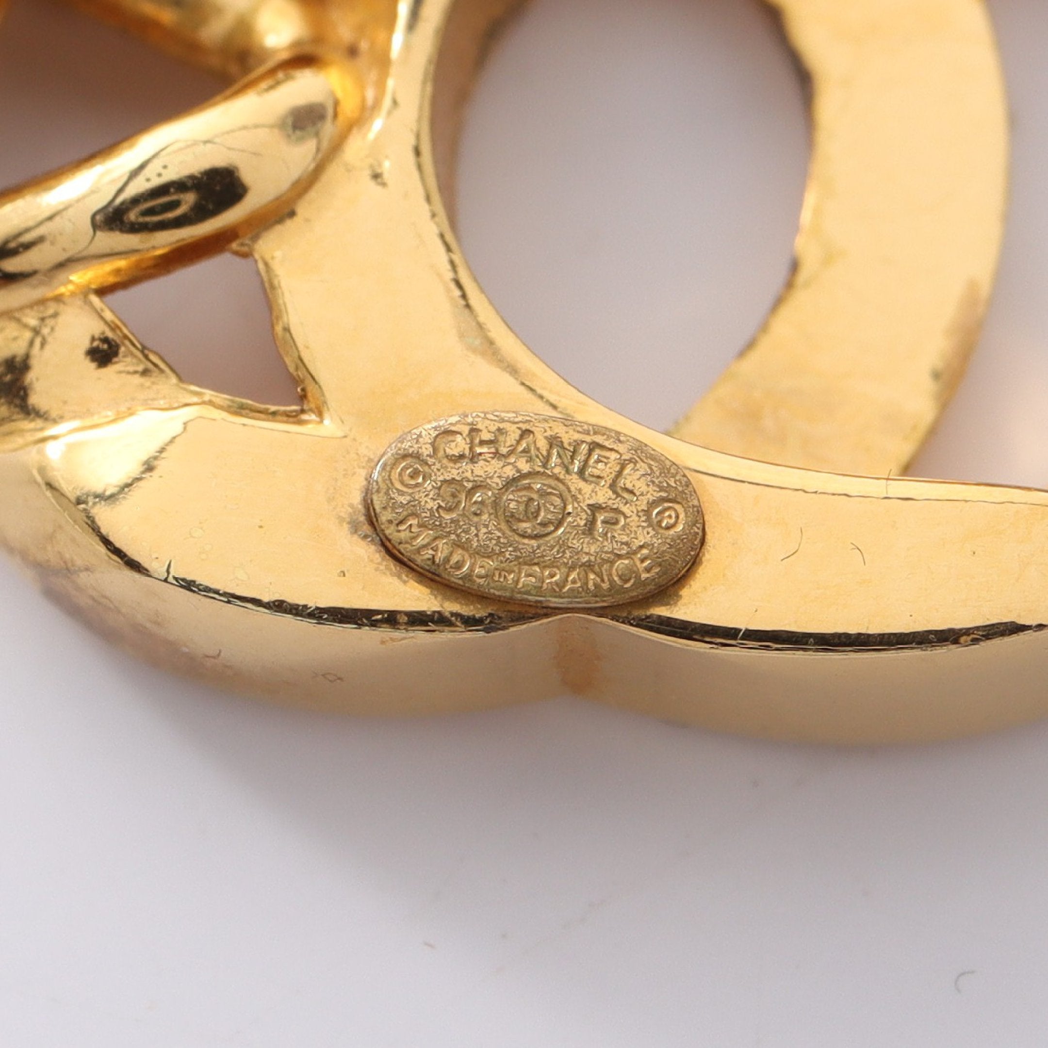 ココマーク ターンロック ブレスレット GP ゴールド 96P シャネル – RECLO