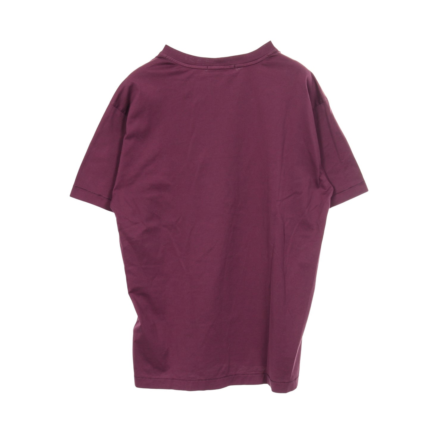 Tシャツ クルーネック 半袖 ロゴ コットン パープル ストーンアイランド トップス Stone Island
