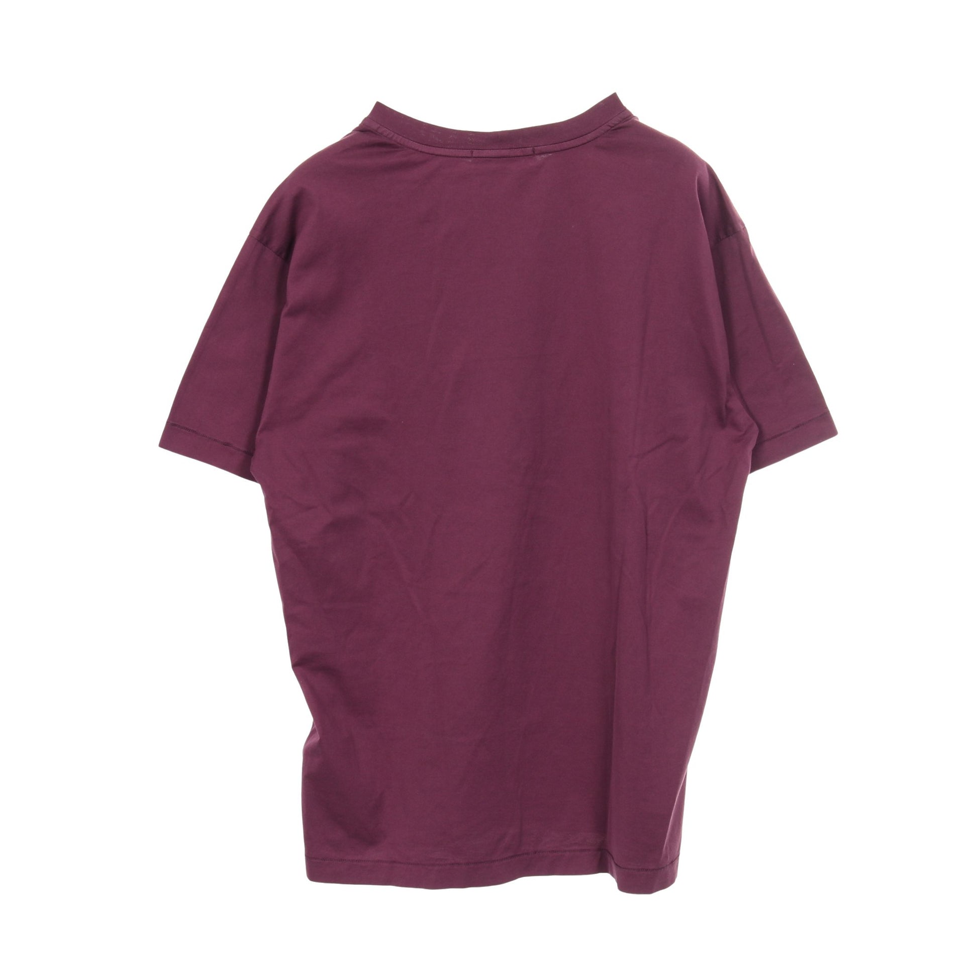 Tシャツ クルーネック 半袖 ロゴ コットン パープル ストーンアイランド トップス Stone Island