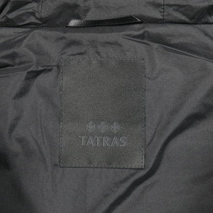 GRIF グリフ ダウンジャケット ナイロン ウール ブラック ニット切替 フード付き タトラス アウター TATRAS