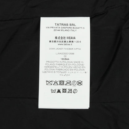 GRIF グリフ ダウンジャケット ナイロン ウール ブラック ニット切替 フード付き タトラス アウター TATRAS
