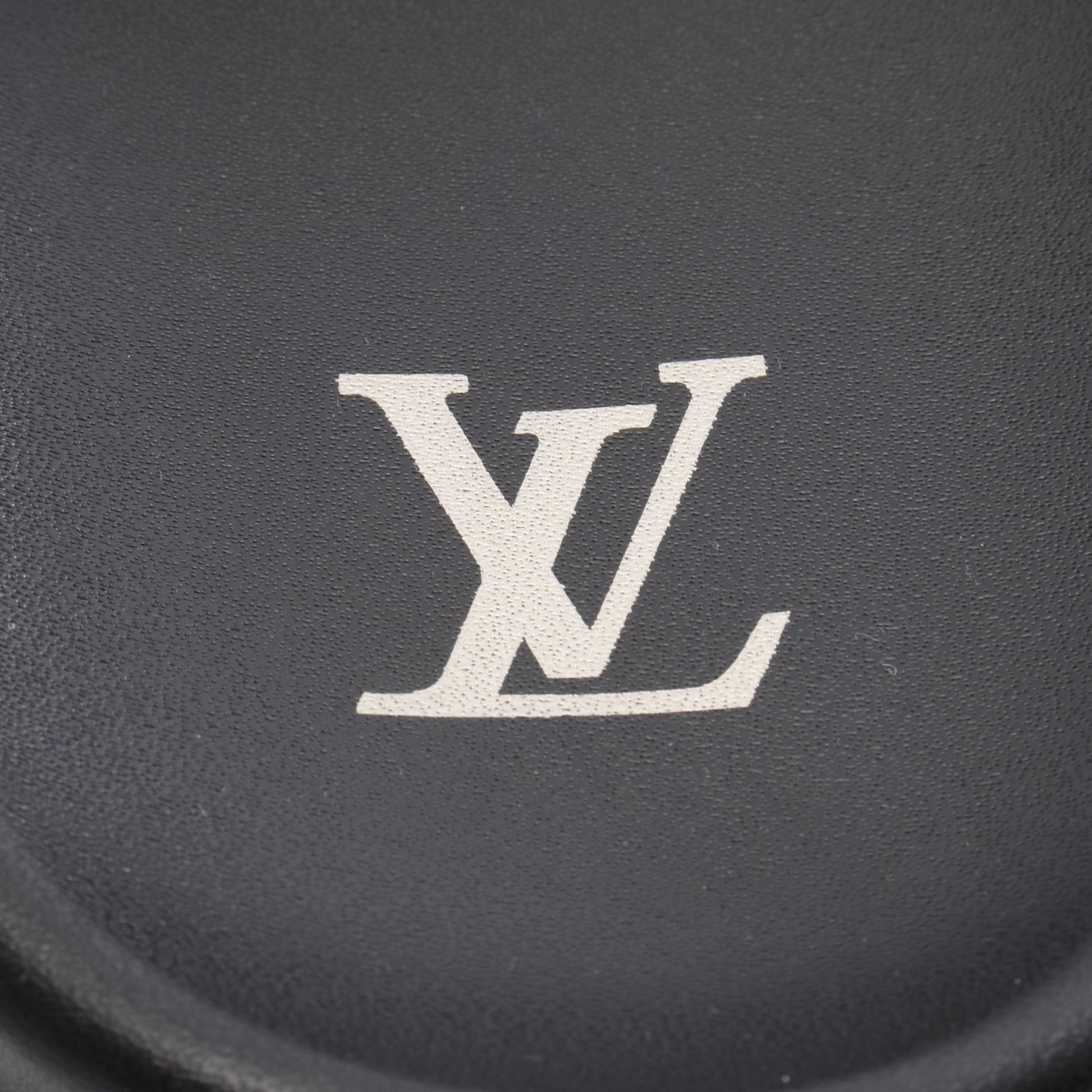 LVヴェニス ミュール モノグラム スライドサンダル レザー ブラック ルイヴィトン シューズ LOUIS VUITTON