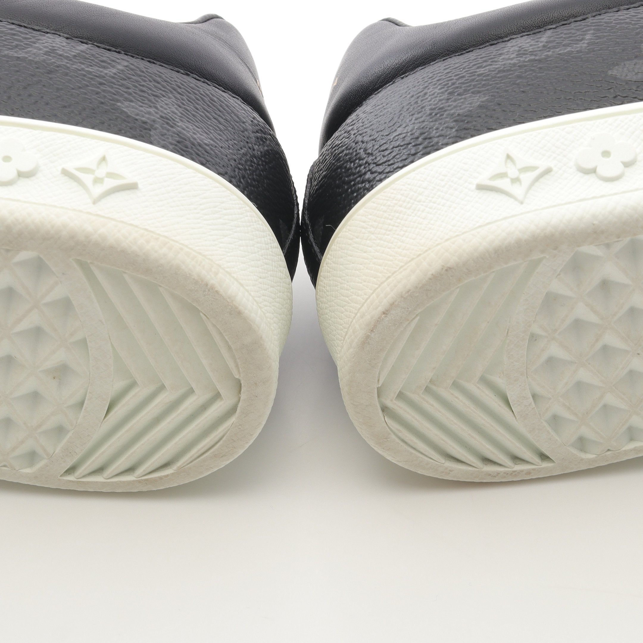 ルクセンブルグライン モノグラムエクリプス スニーカー PVC ブラック