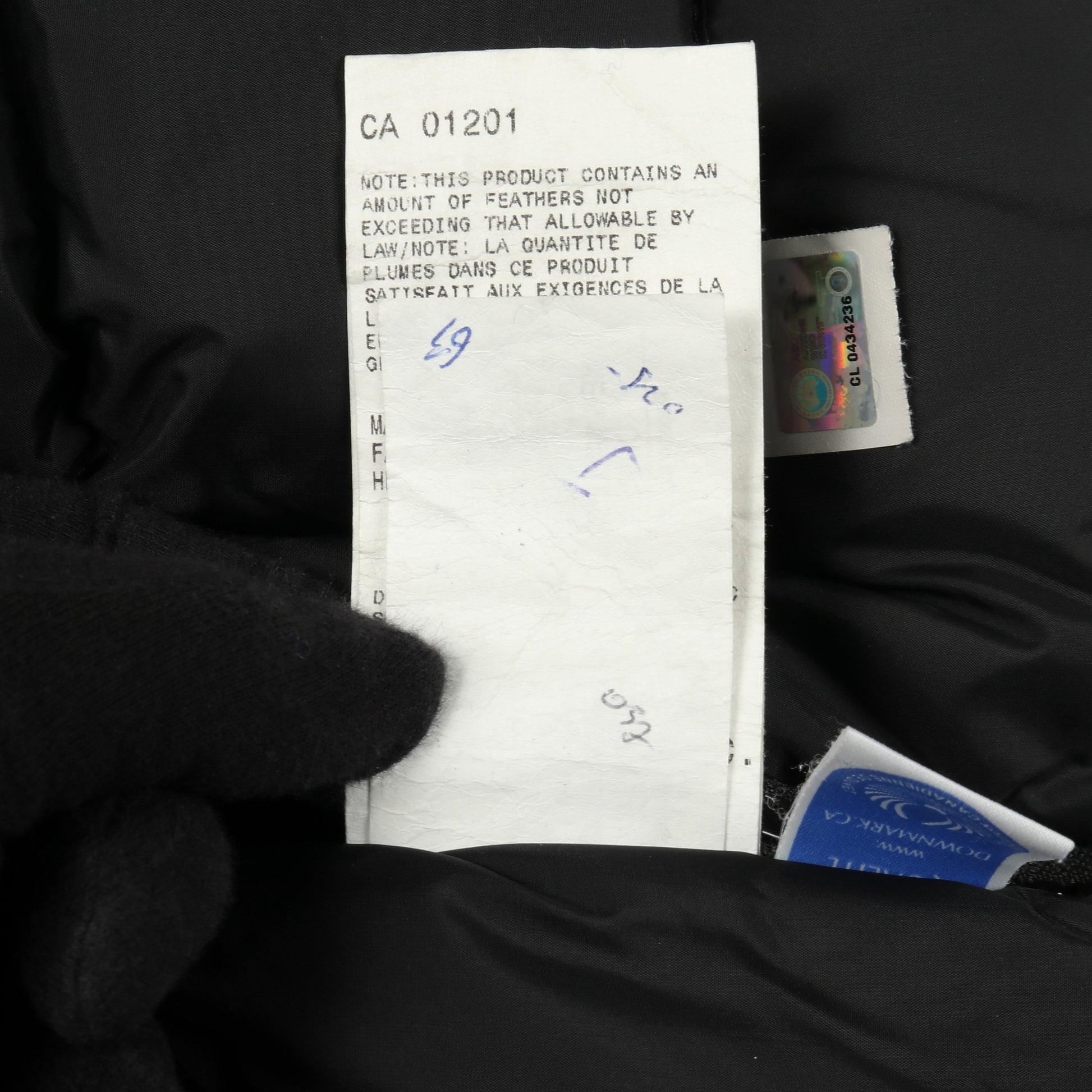 KAMLOOPS カムループス ダウンジャケット コットン ブラック カナダグース アウター CANADA GOOSE