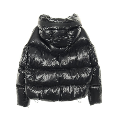 HUPPE ダウンジャケット ナイロン ブラック フード付き モンクレール アウター MONCLER
