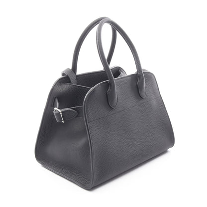 Soft Margaux 10 ソフトマルゴー 2WAY ハンドバッグ レザー ブラック ザロウ バッグ THE ROW