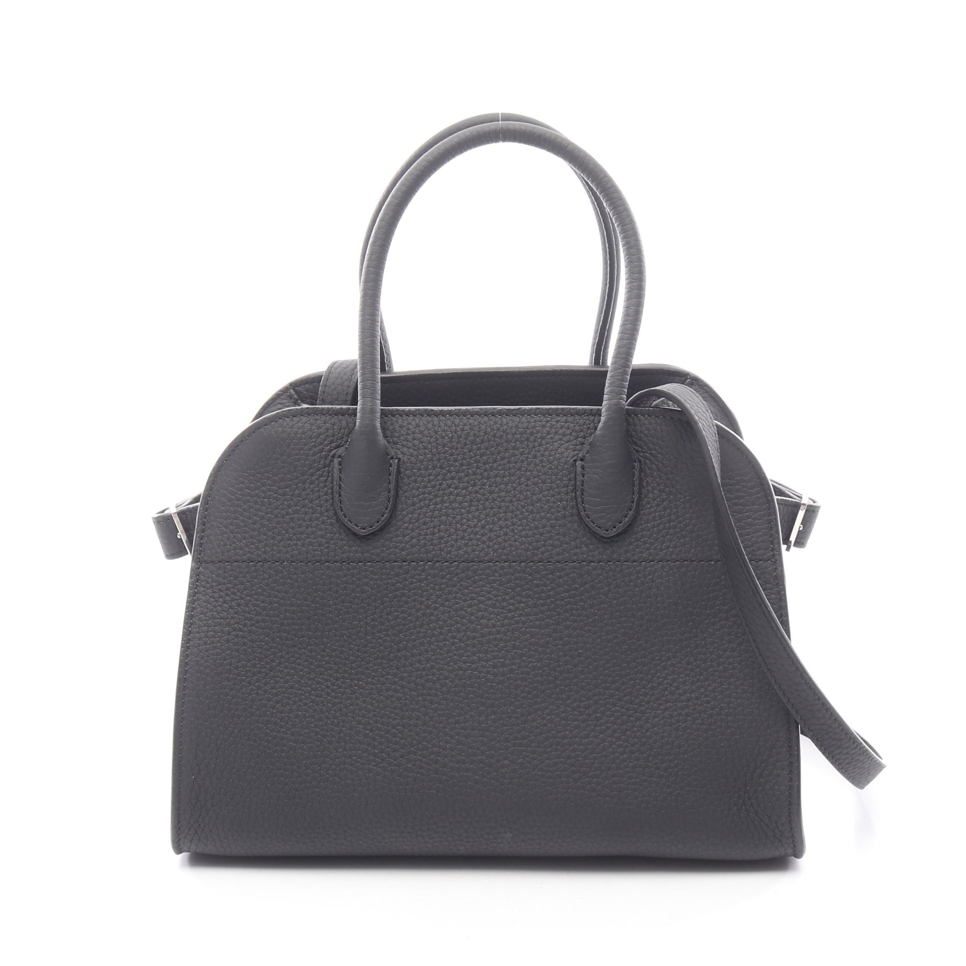Soft Margaux 10 ソフトマルゴー 2WAY ハンドバッグ レザー ブラック ザロウ バッグ THE ROW