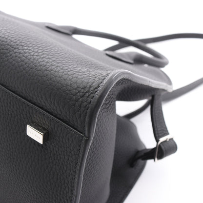Soft Margaux 10 ソフトマルゴー 2WAY ハンドバッグ レザー ブラック ザロウ バッグ THE ROW