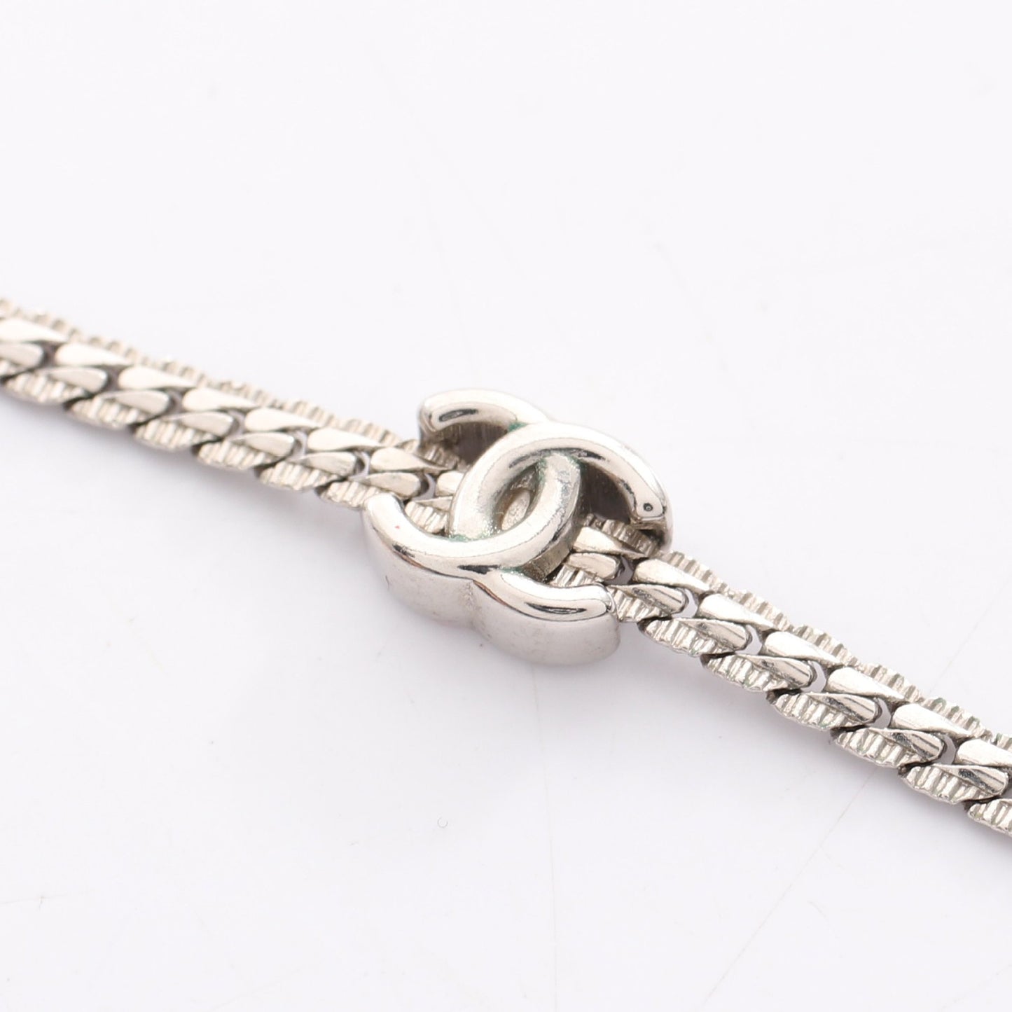 ココマーク ネックレス シルバー A25V シャネル アクセサリー CHANEL