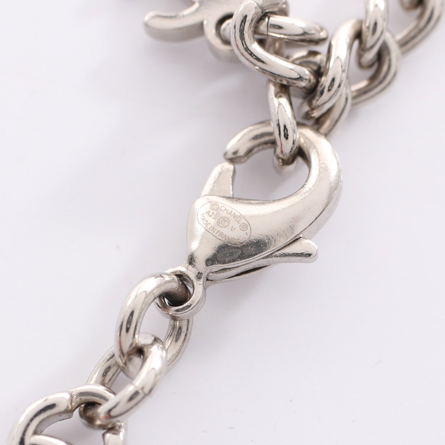 ココマーク ネックレス シルバー A25V シャネル アクセサリー CHANEL