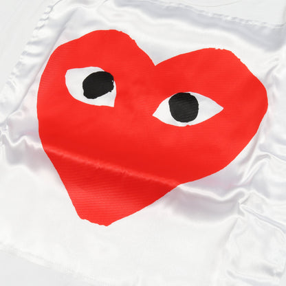 LOVE IS TENDER Tシャツ クルーネック 半袖 コットン ホワイト レッド 2011クリスマス限定 プレイコムデギャルソン トップス PLAY COMME des GARCONS