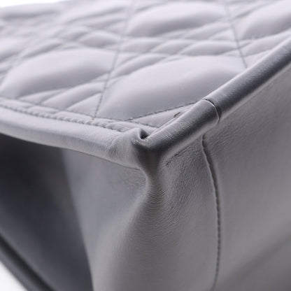 BOOK TOTE ブックトート ミディアム マイクロカナージュ ハンドバッグ トートバッグ レザー ブラック 2WAY クリスチャンディオール バッグ Christian Dior