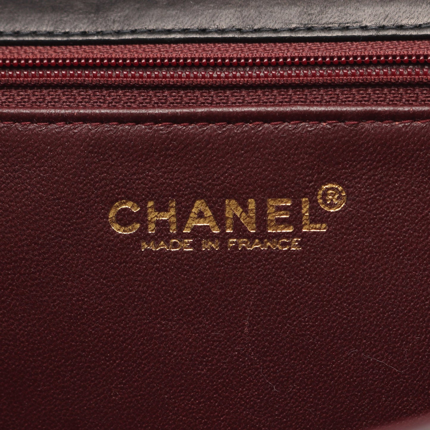マトラッセ フルフラップ チェーンショルダーバッグ ラムスキン ブラック ゴールド金具 シャネル バッグ CHANEL