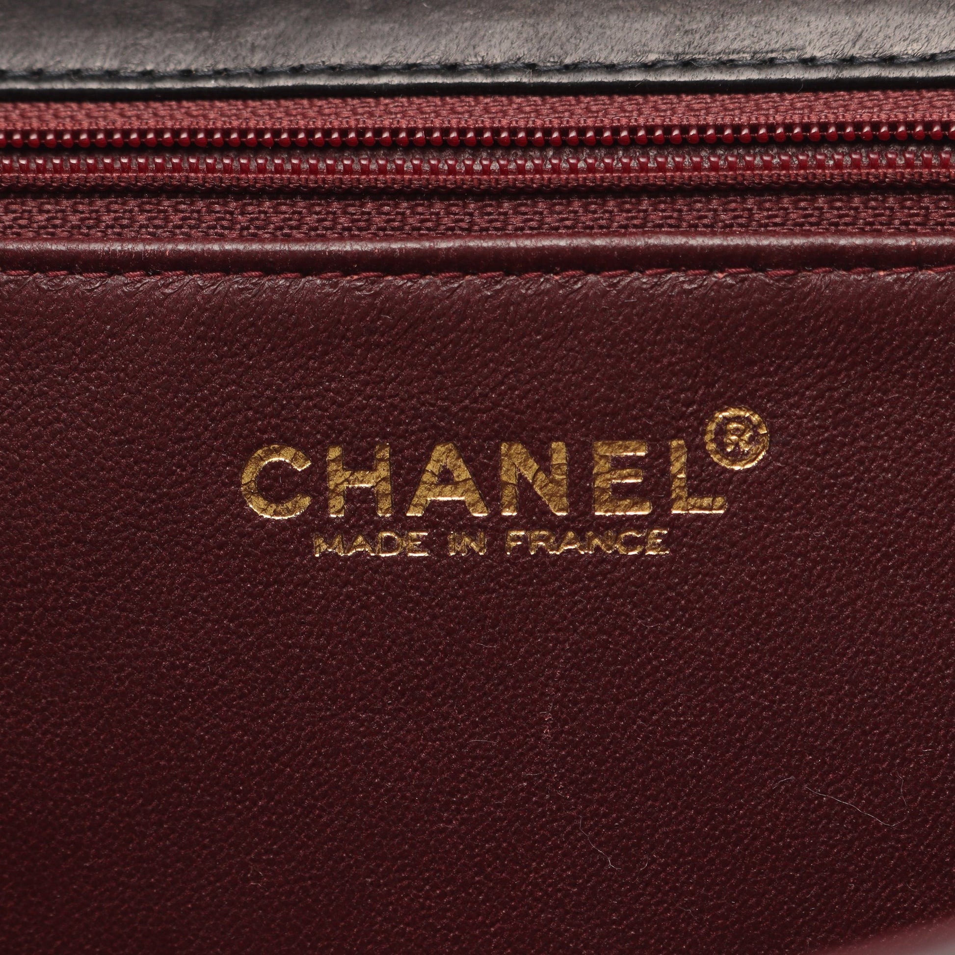 マトラッセ フルフラップ チェーンショルダーバッグ ラムスキン ブラック ゴールド金具 シャネル バッグ CHANEL