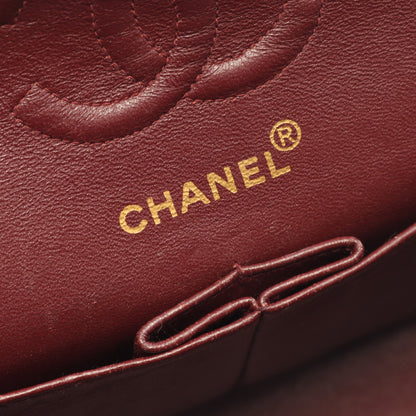 マトラッセ Wフラップ Wチェーンショルダーバッグ ラムスキン ブラック ゴールド金具 シャネル バッグ CHANEL