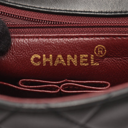 ミニマトラッセ20 チェーンショルダーバッグ ラムスキン ブラック ゴールド金具 シャネル バッグ CHANEL